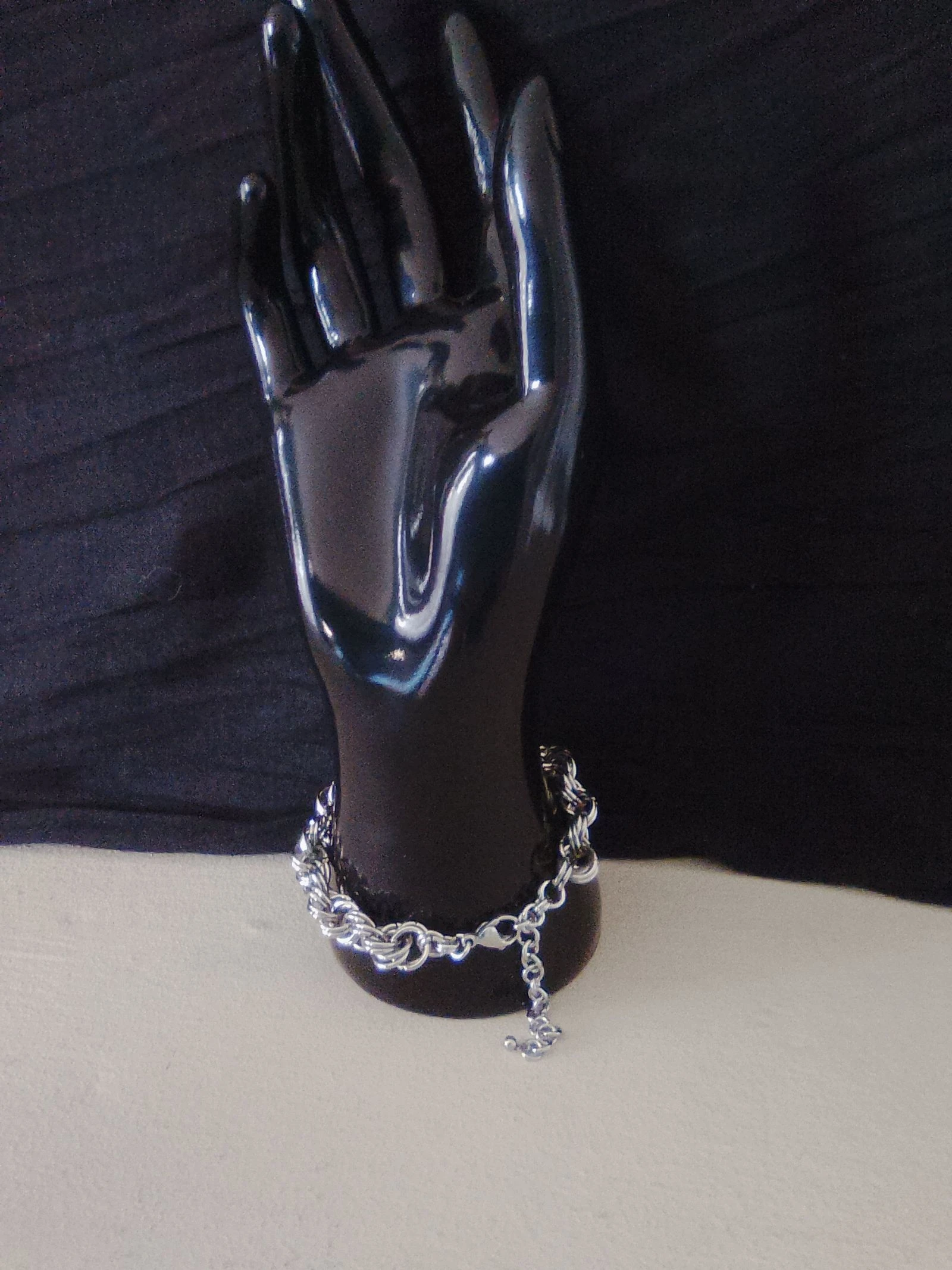 Pulsera unisex de cadena entrelazada – photo 3